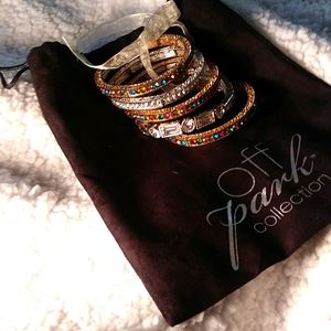 Off Park bracelet set with bag